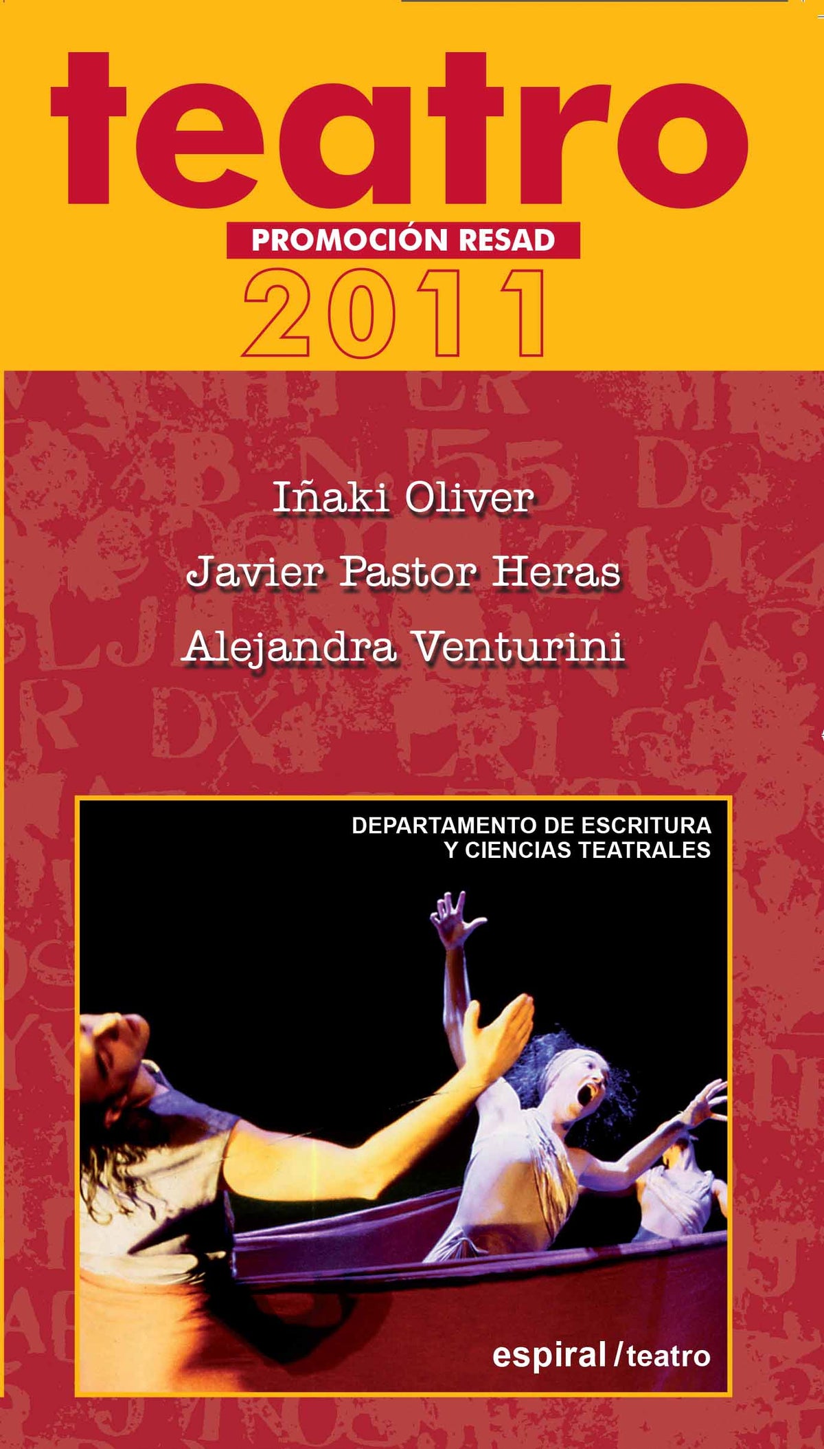 Teatro. Promoción RESAD 2011