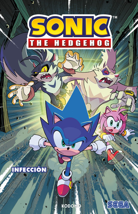 Sonic The Hedgehog vol. 04: Infección (Biblioteca Super Kodomo)