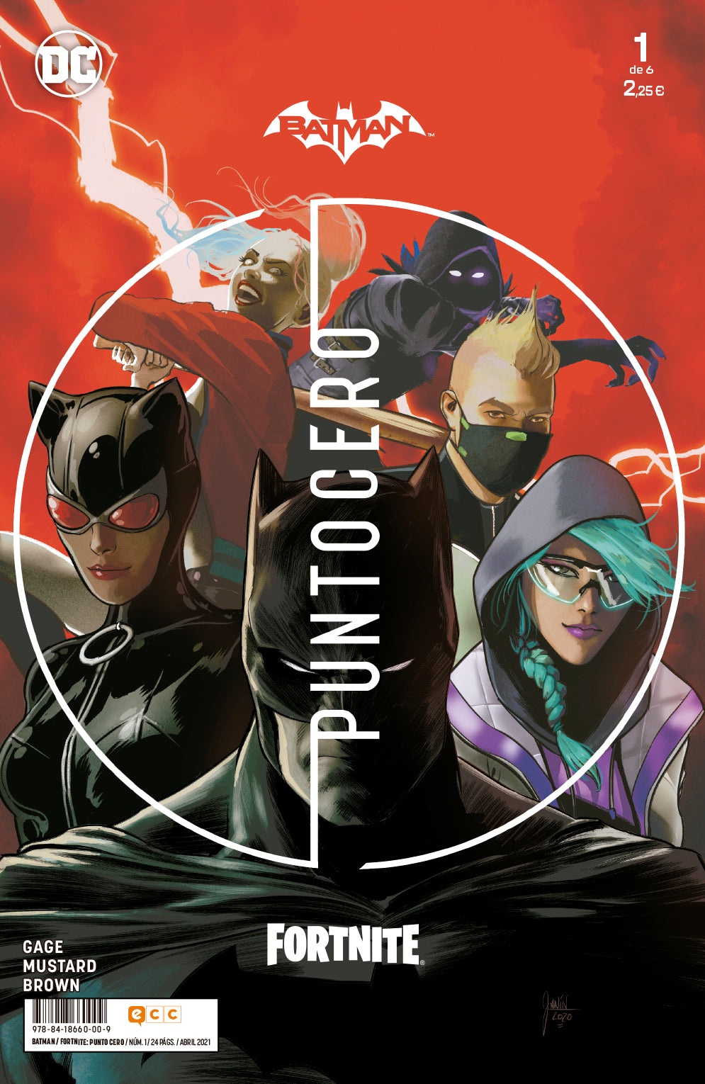 Batman/Fortnite: Punto cero núm. 01 de 6