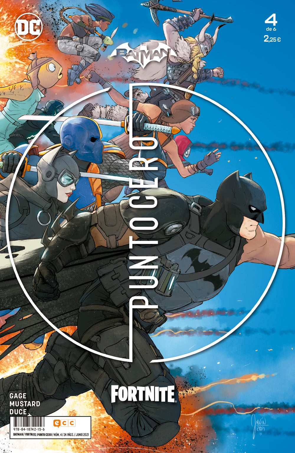 Batman/Fortnite: Punto cero núm. 04 de 6