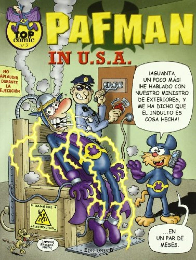 Top Cómic Pafman 3 - Pafman in U.S.A.