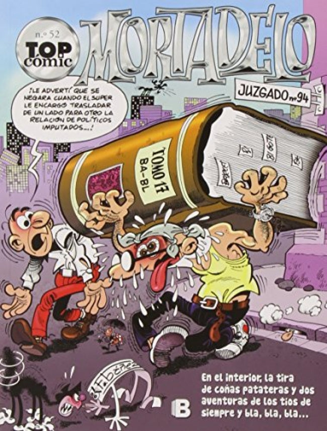 El coche eléctrico | Pánico en el Zoo (Top Cómic Mortadelo 52)