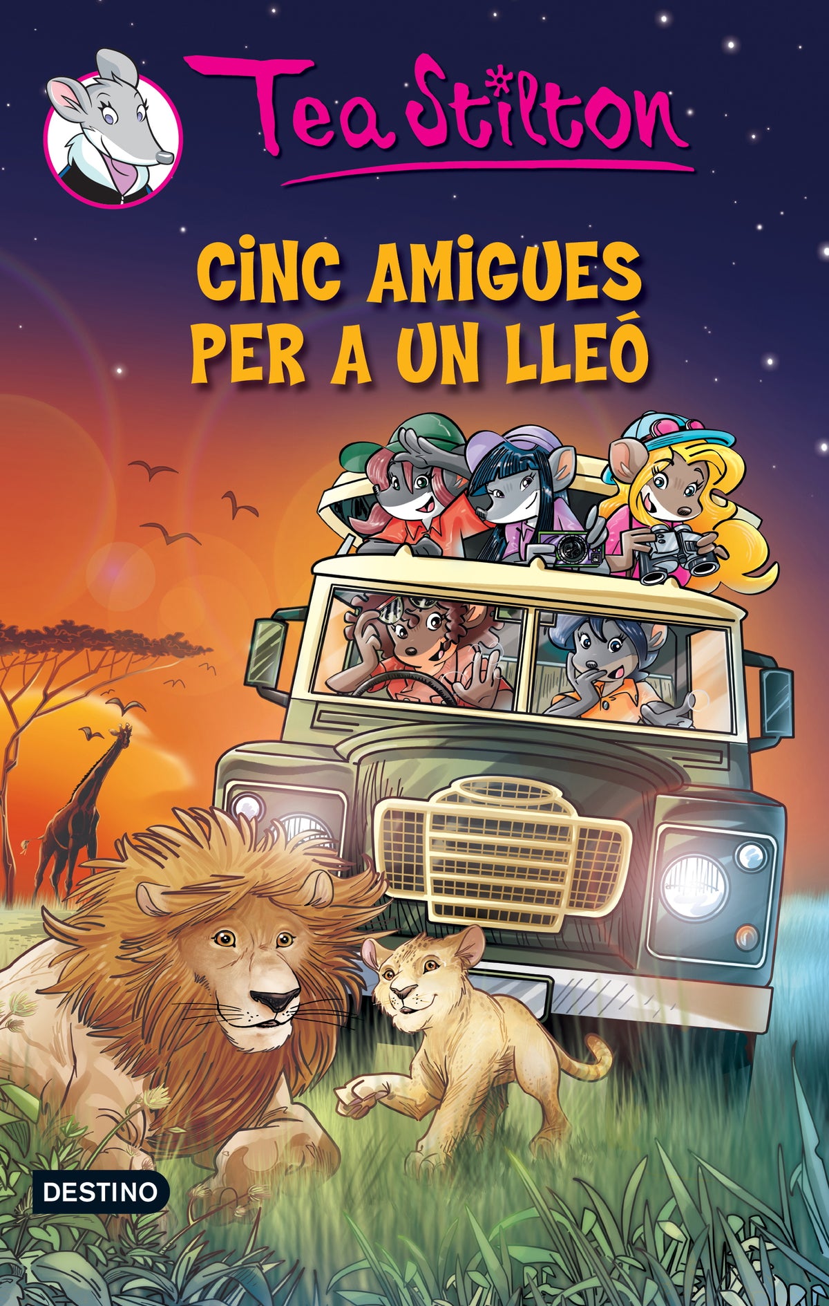 17. Cinc amigues per a un lleó