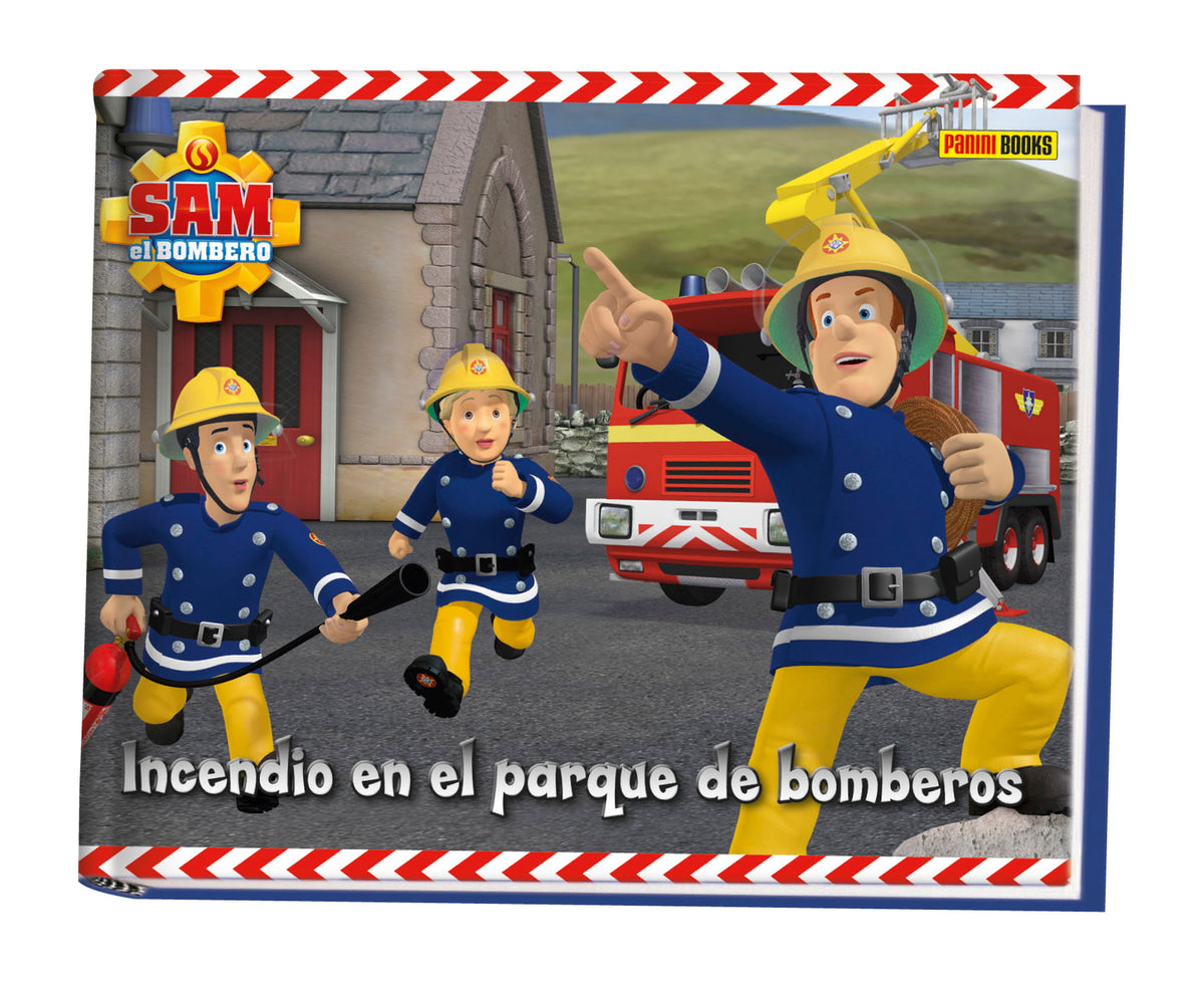Sam el bombero. Incendio en el parque de bomberos.