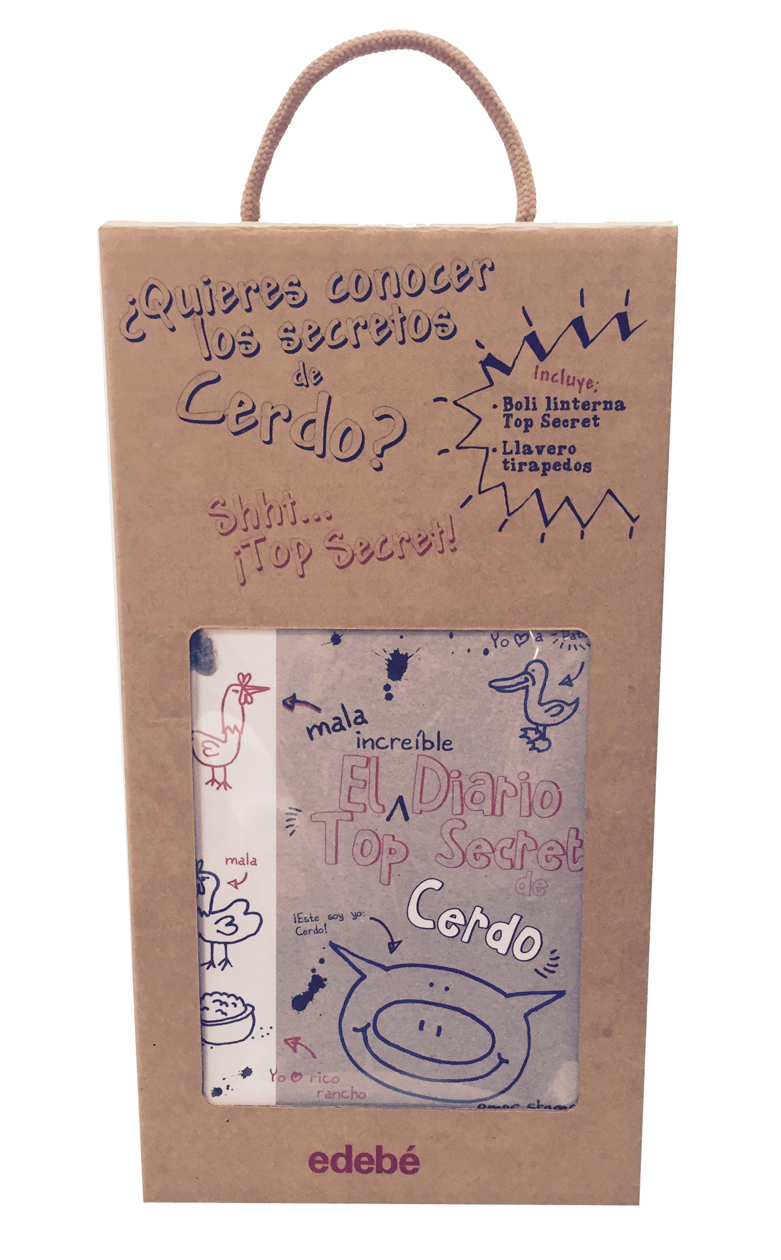 1. El increíble diario Top Secret de Cerdo