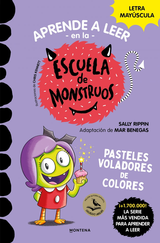 Aprender a leer en la Escuela de Monstruos 5 - Pasteles voladores de colores
