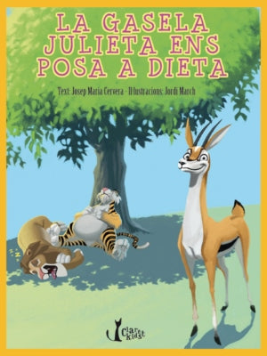 La gasela Julieta ens posa a dieta