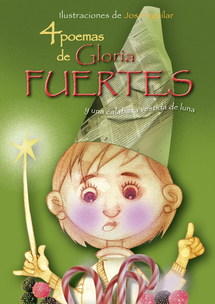 4 poemas de Gloria Fuertes y una calabaza vestida de luna