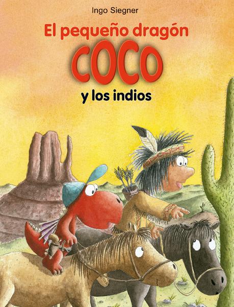 El pequeño dragón Coco y los indios