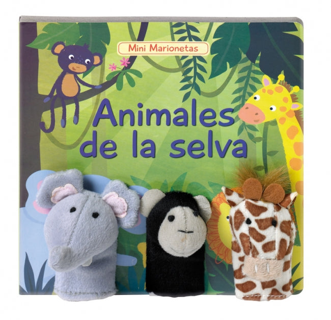 Animales de la selva (Minimarionetas 1)