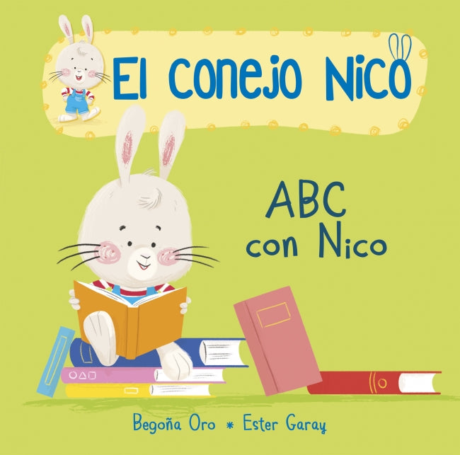 El conejo Nico. Libro de cartón - ABC con Nico