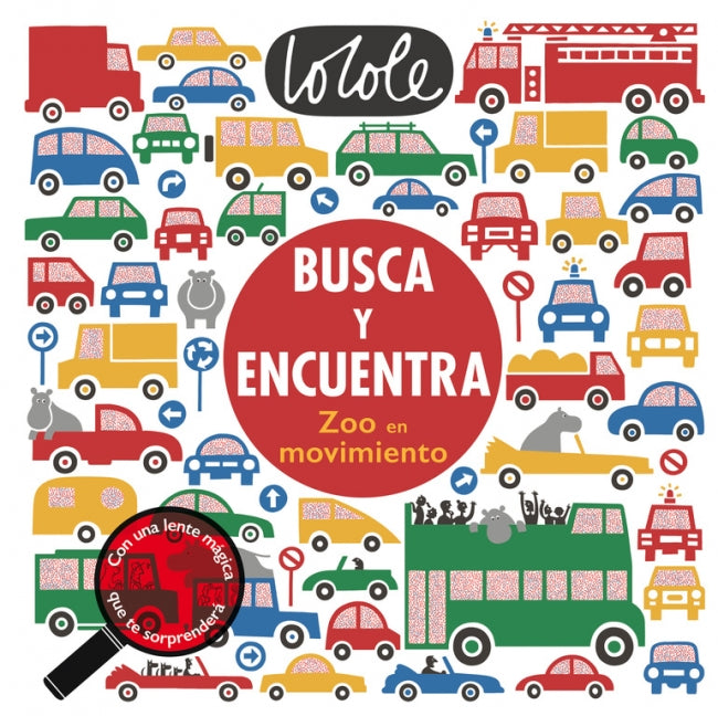 Busca y encuentra. Zoo en movimiento