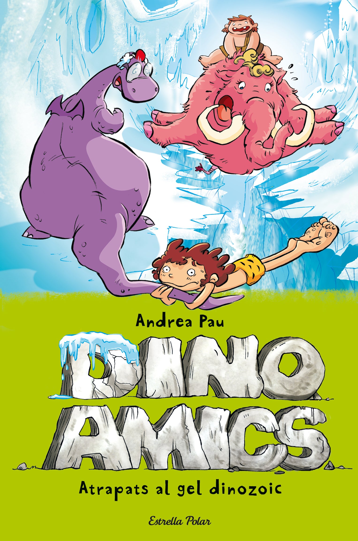Atrapats en el gel dinozoic