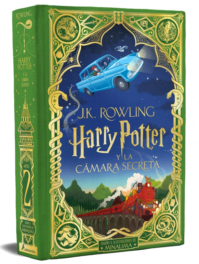 Harry Potter y la cámara secreta (edición MinaLima) (Harry Potter [ediciones ilustradas interactivas] 2)