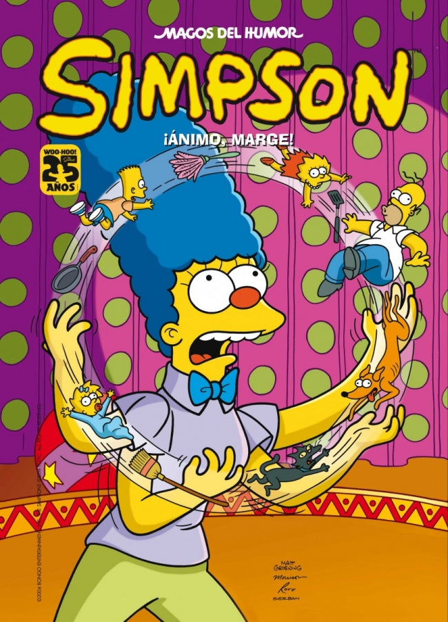 ¡Animo, Marge! (Magos del Humor Simpson 44)