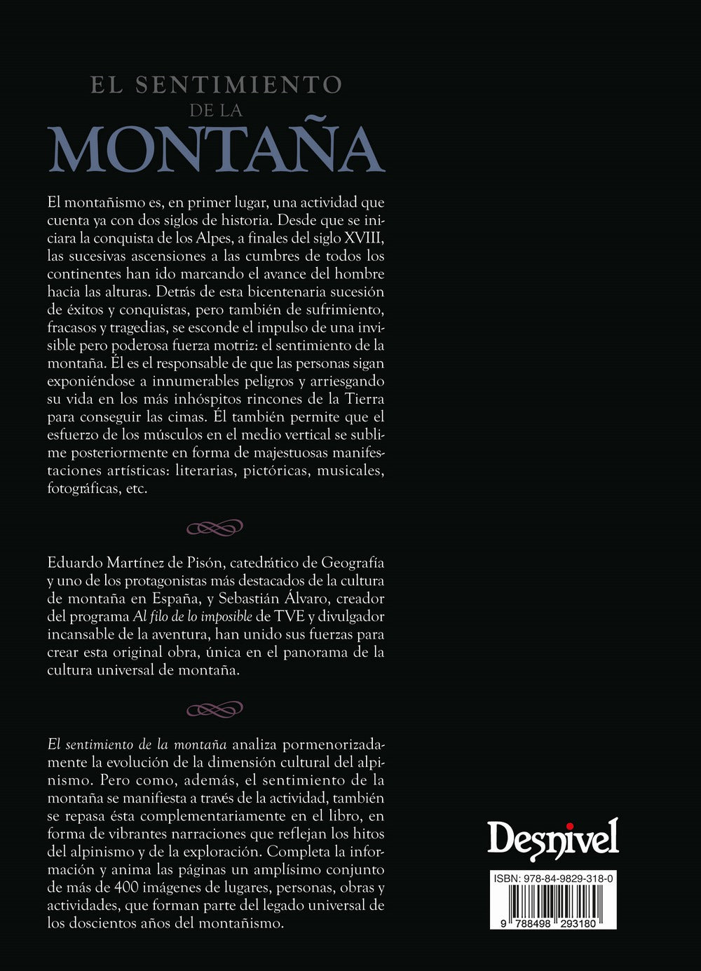 El sentimiento de la montaña