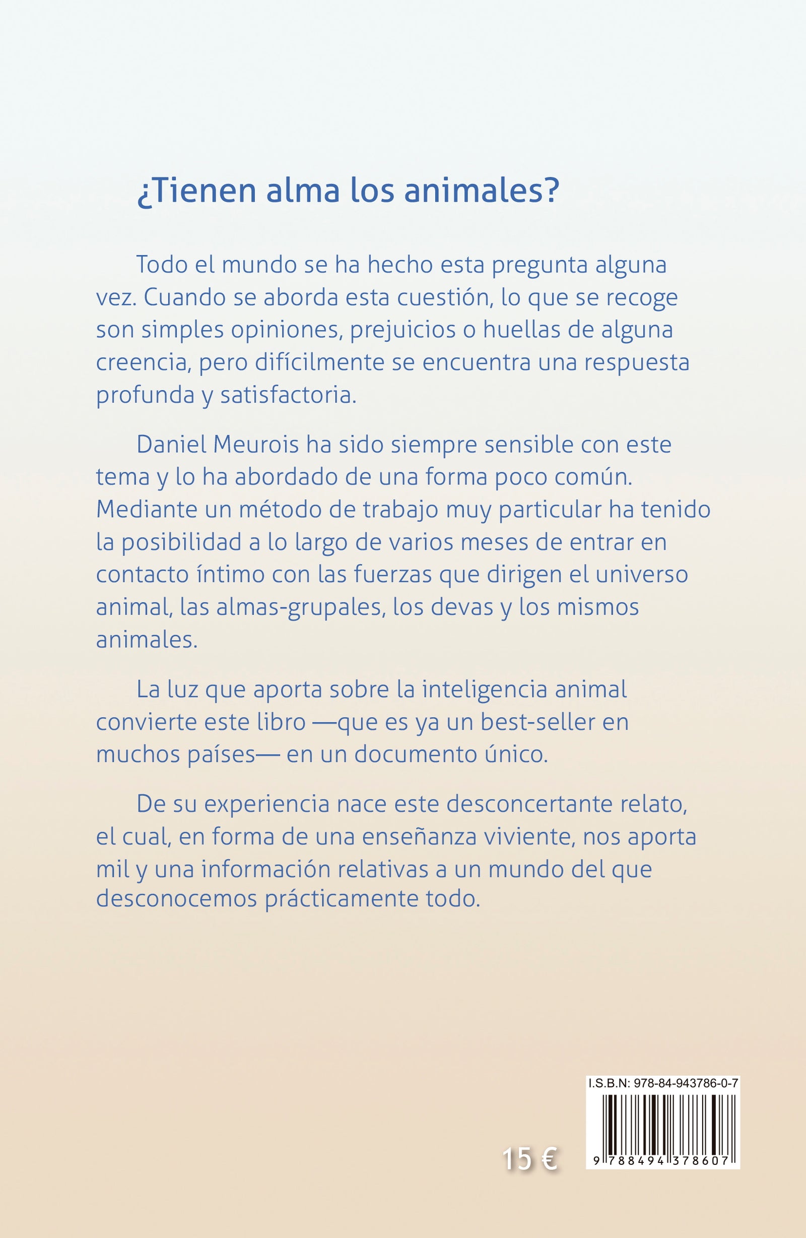 EL ALMA de los animales