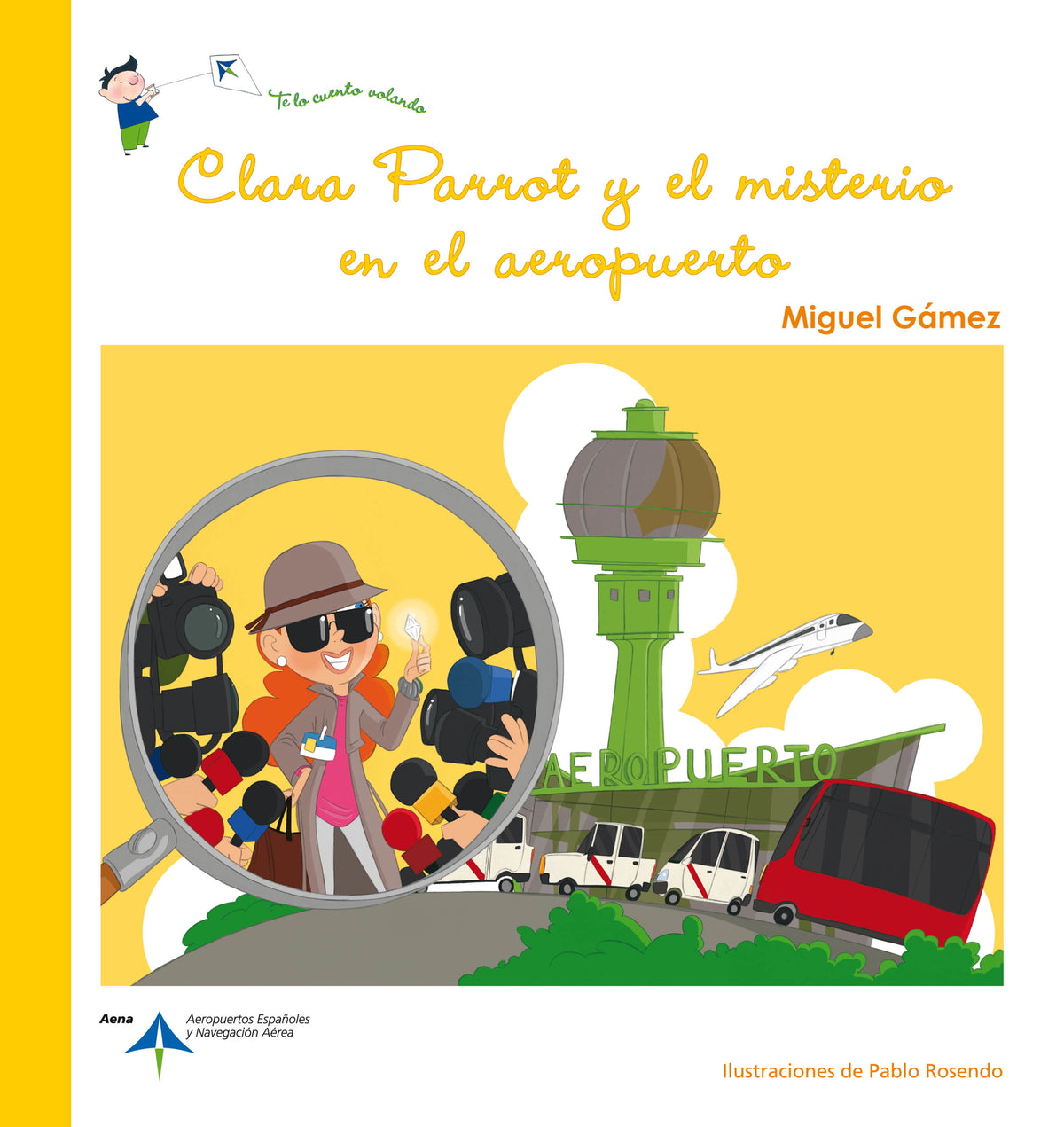 Clara Parrot y el misterio en el aeropuerto