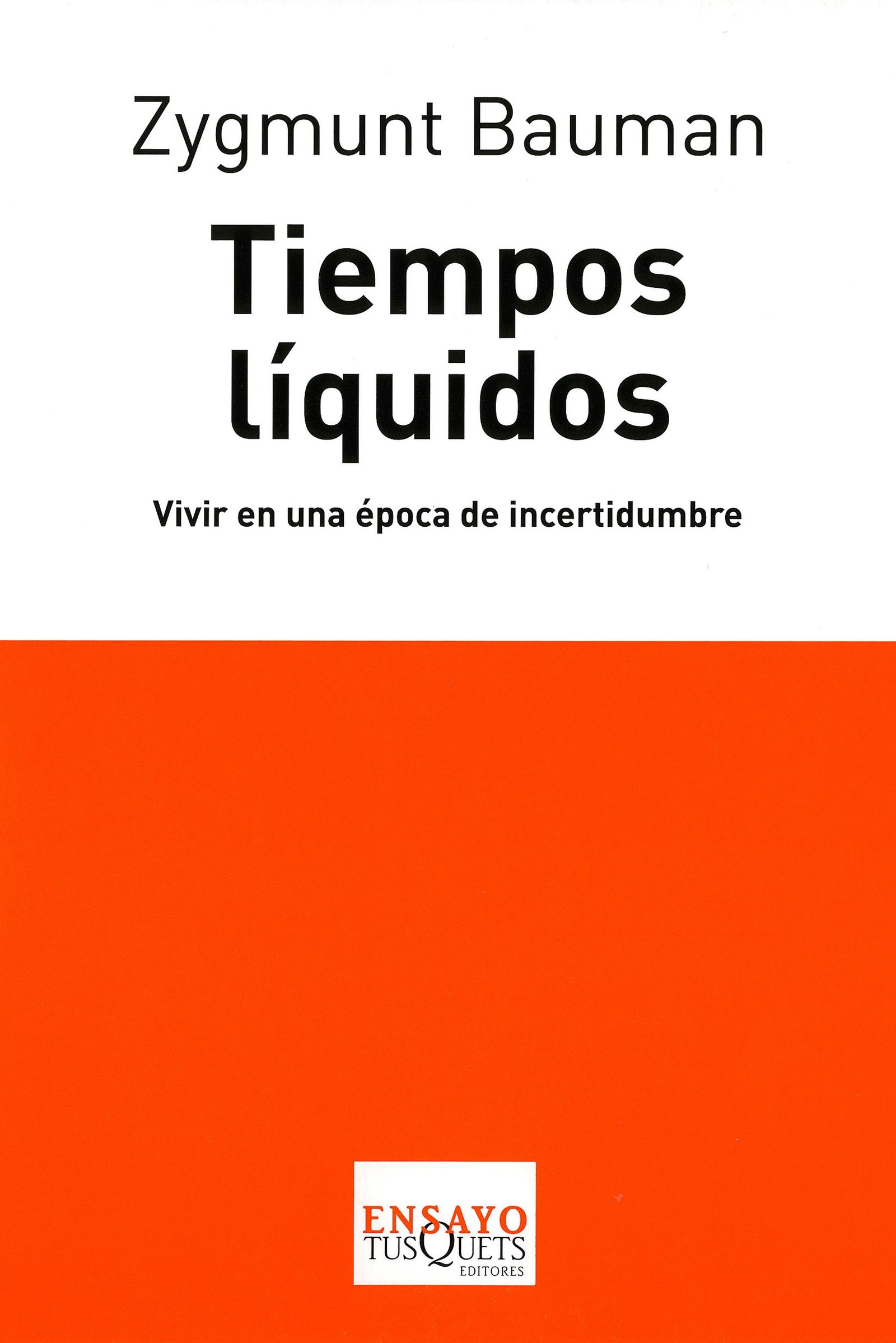 Tiempos líquidos