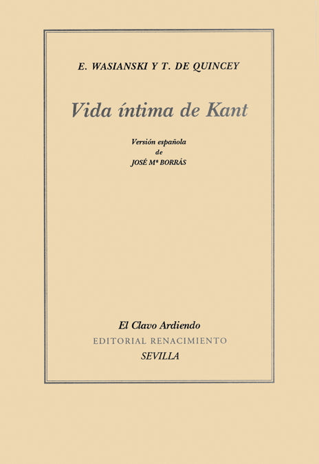Vida íntima de Kant