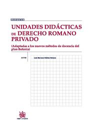 Unidades didácticas de Derecho Romano Privado