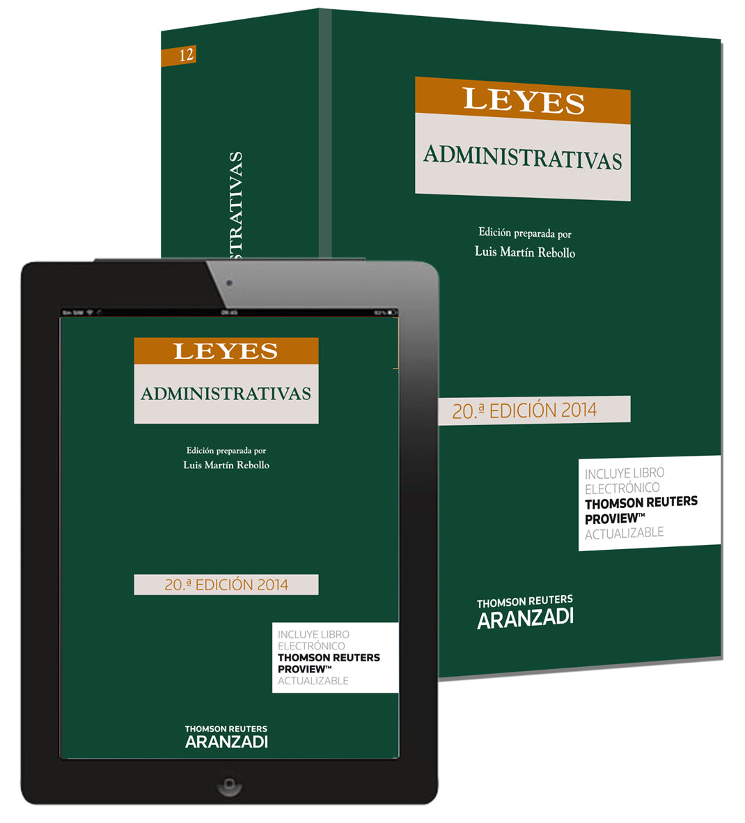 Leyes Administrativas (Papel + e-book)