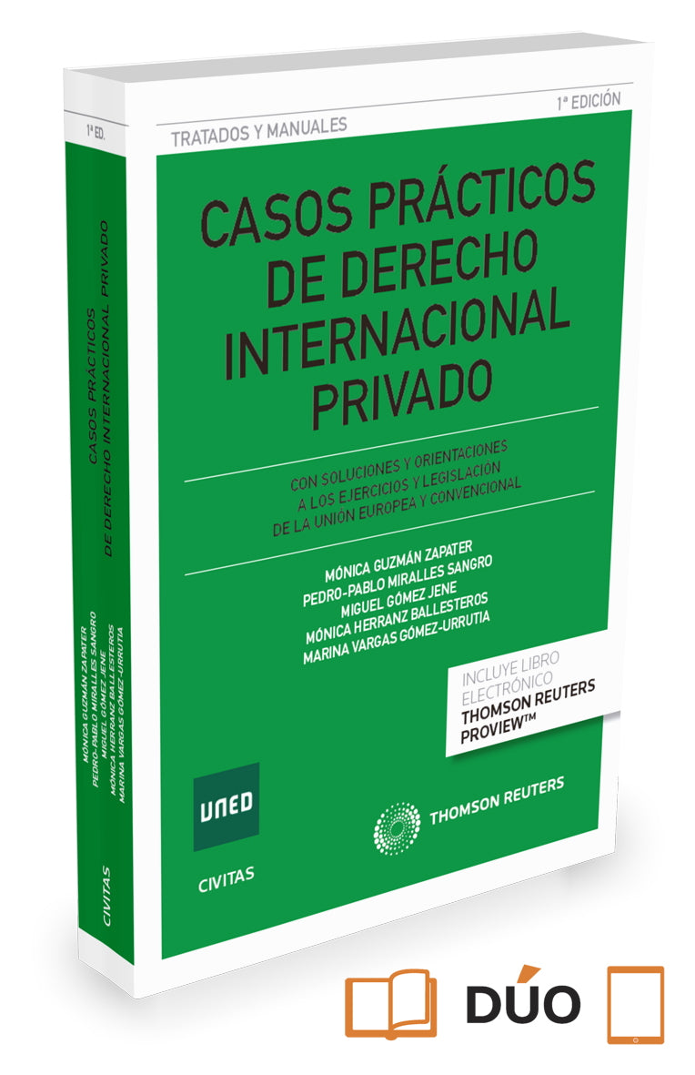 Casos prácticos de Derecho internacional privado (Papel + e-book)