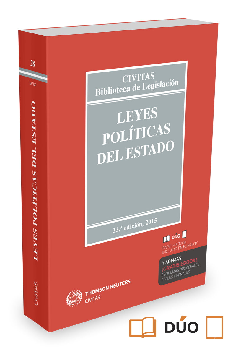 Leyes Políticas del Estado (Papel + e-book)