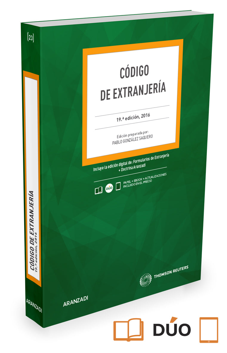 Código de Extranjería (Papel + e-book)