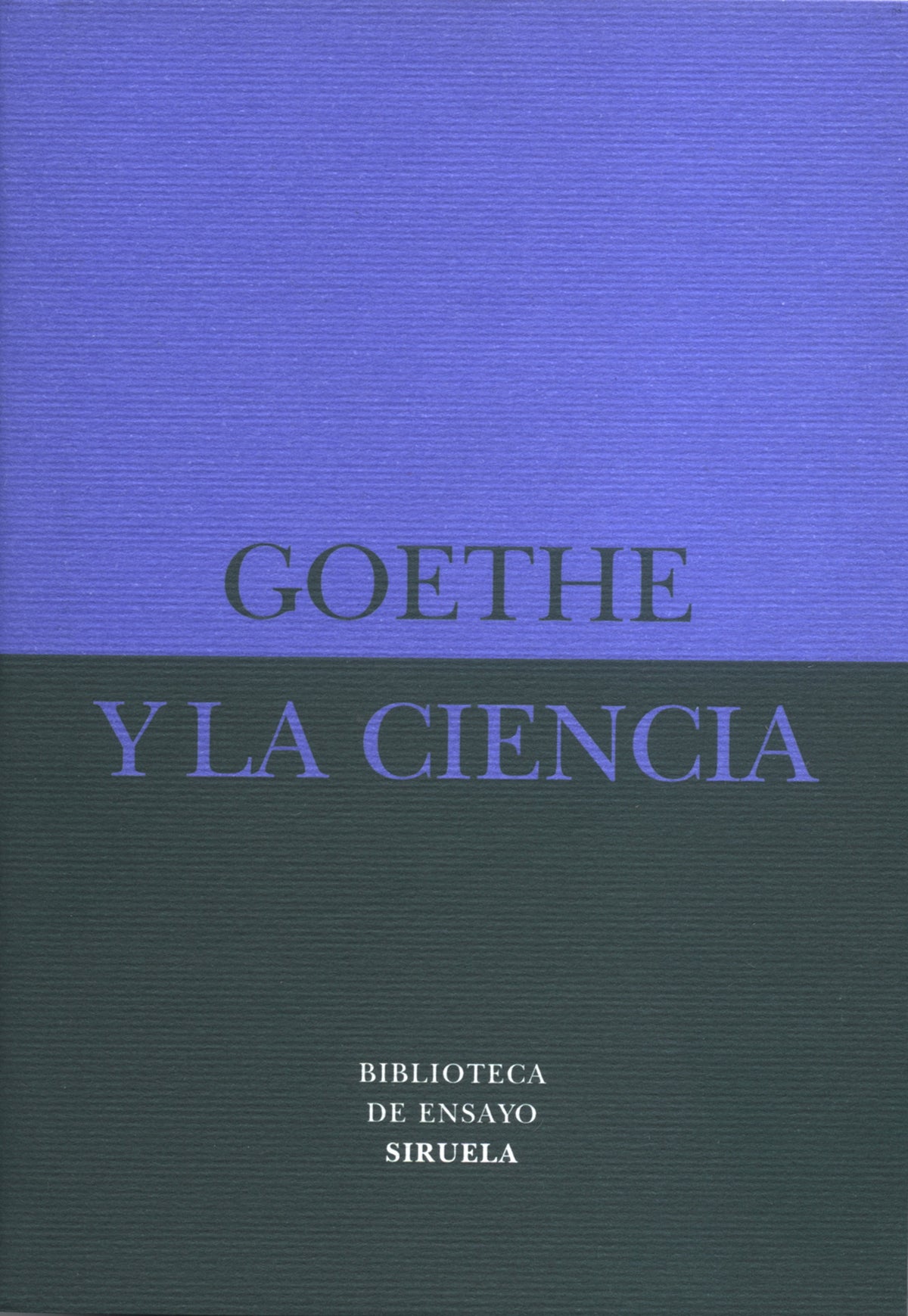 Goethe y la ciencia