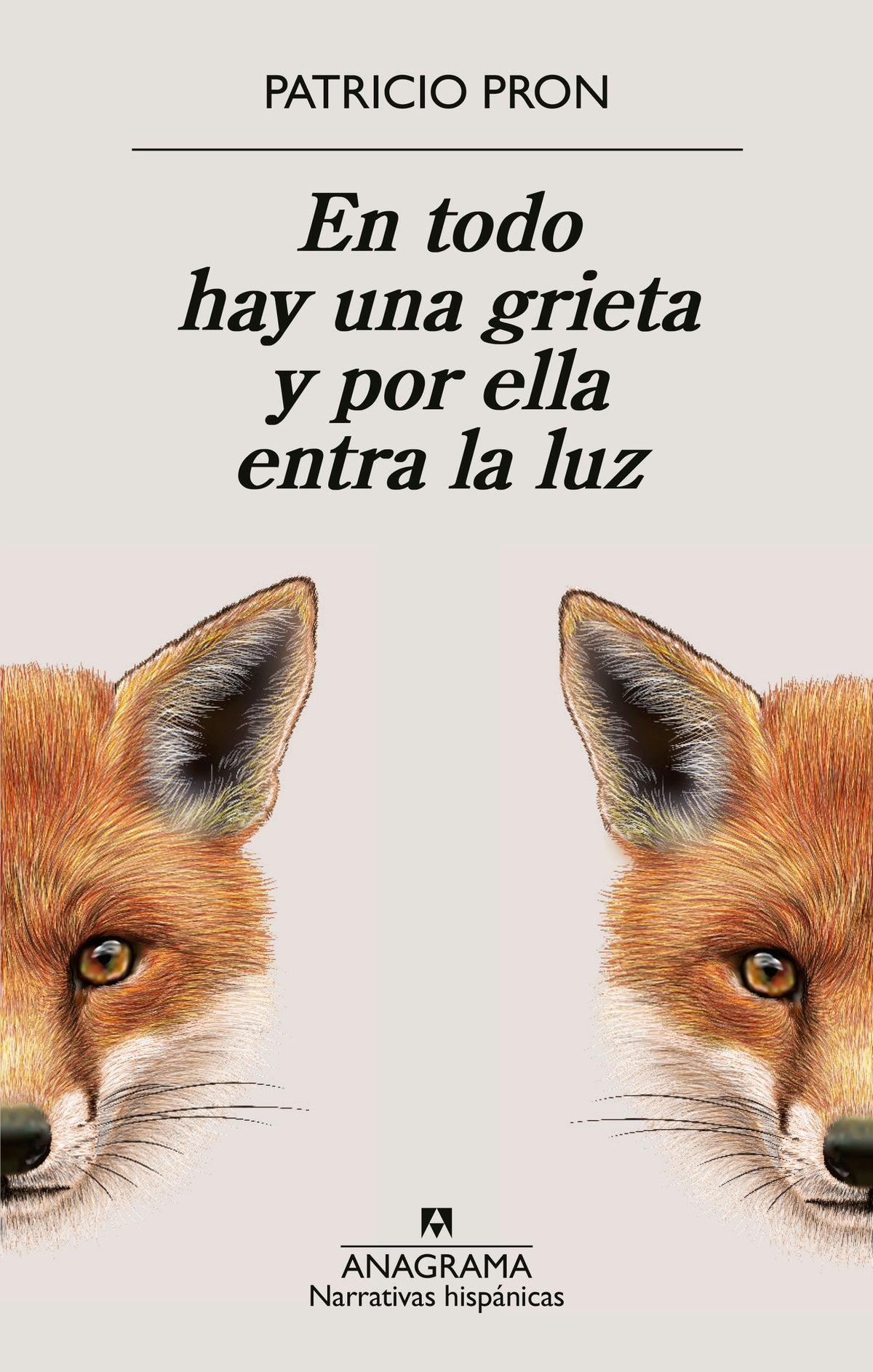 En todo hay una grieta y por ella entra la luz
