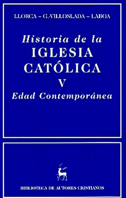 Historia de la Iglesia católica. V: Edad Contemporánea