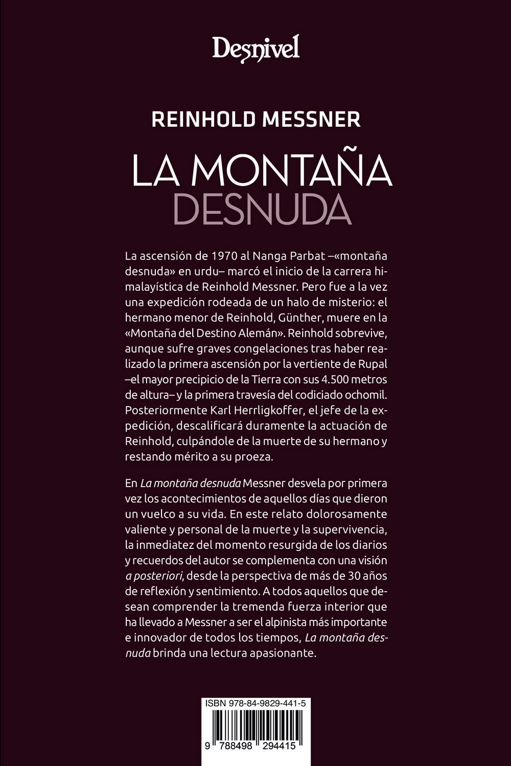 La montaña desnuda
