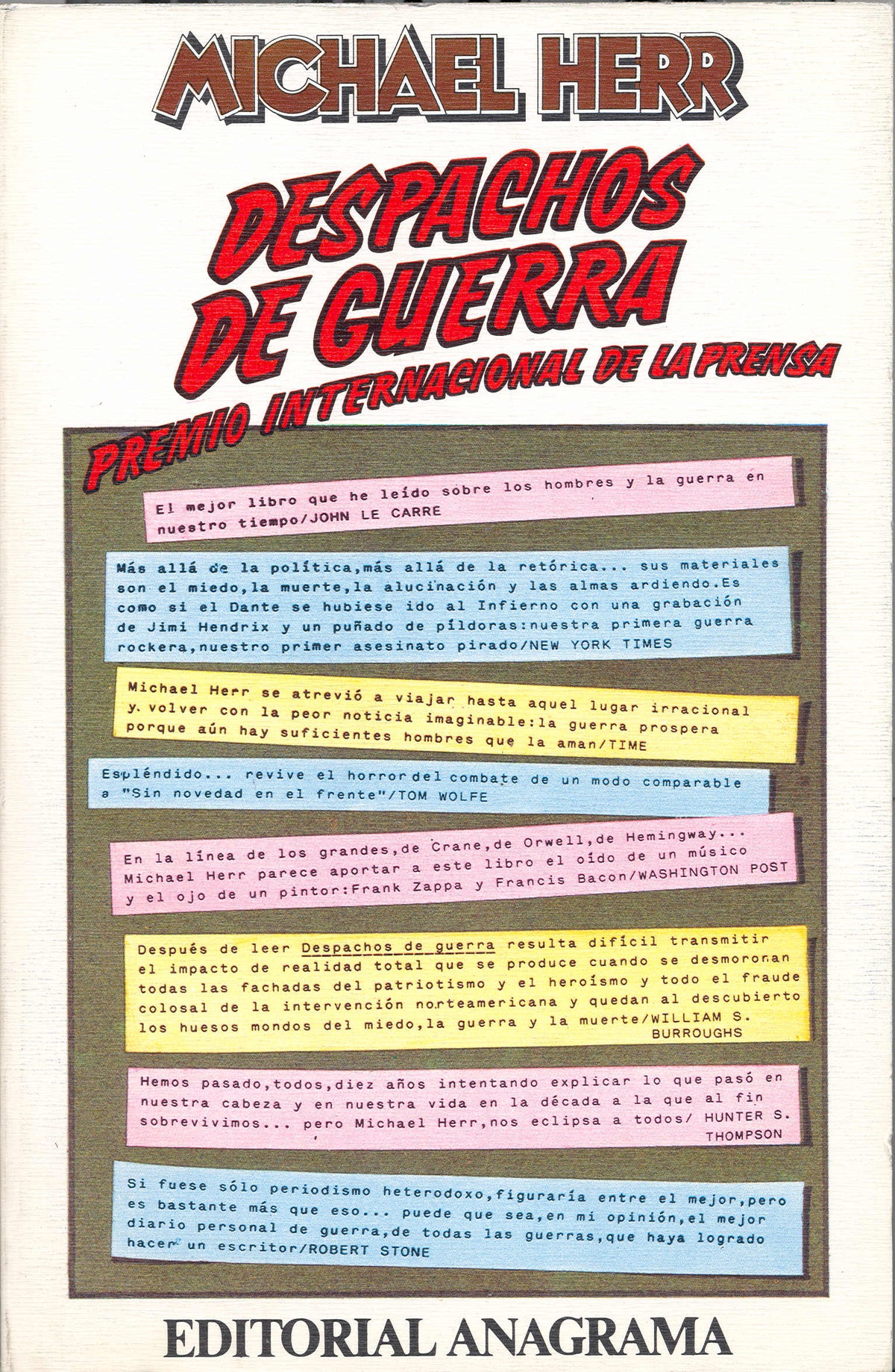 Despachos de guerra
