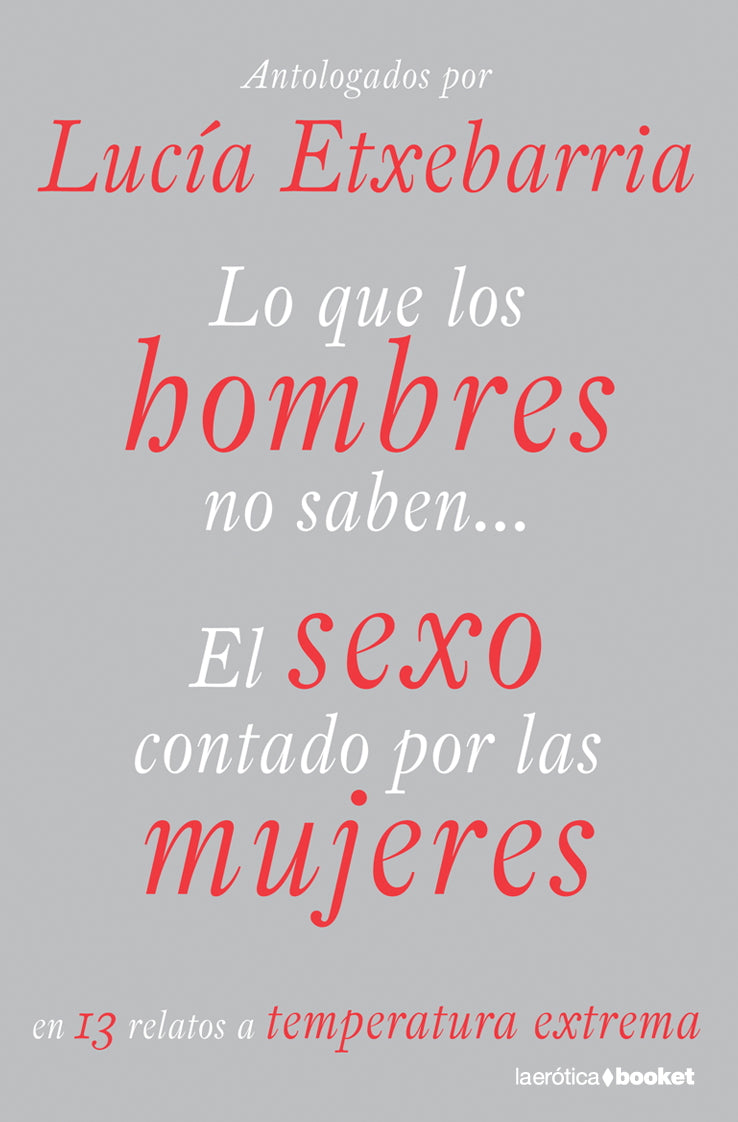 Lo que los hombres no saben...