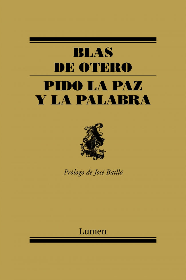 Pido la paz y la palabra