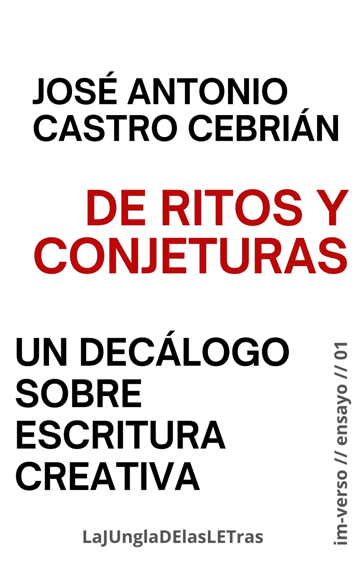 De ritos y conjeturas