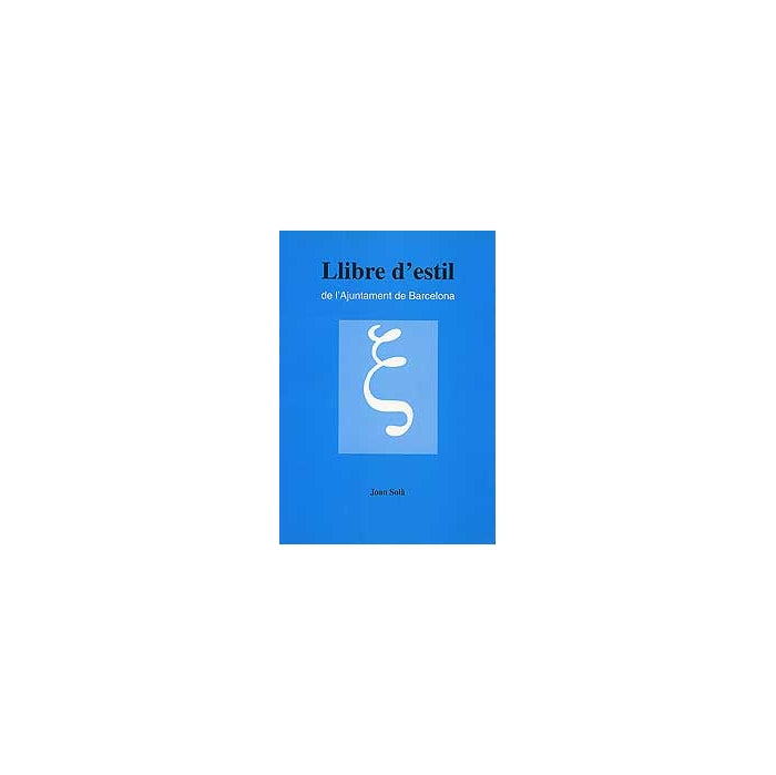Llibre d'estil de l'Ajuntament de Barcelona