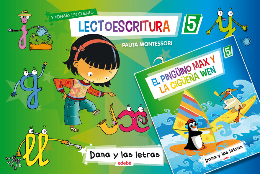 LECTOESCRITURA CUADERNO 5 + 1 CUENTO