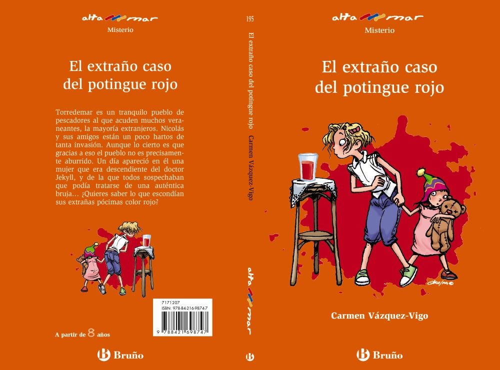 El extraño caso del potingue rojo