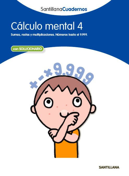 CALCULO MENTAL 4 SANTILLANA CUADERNOS
