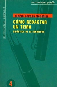 Cómo redactar un tema