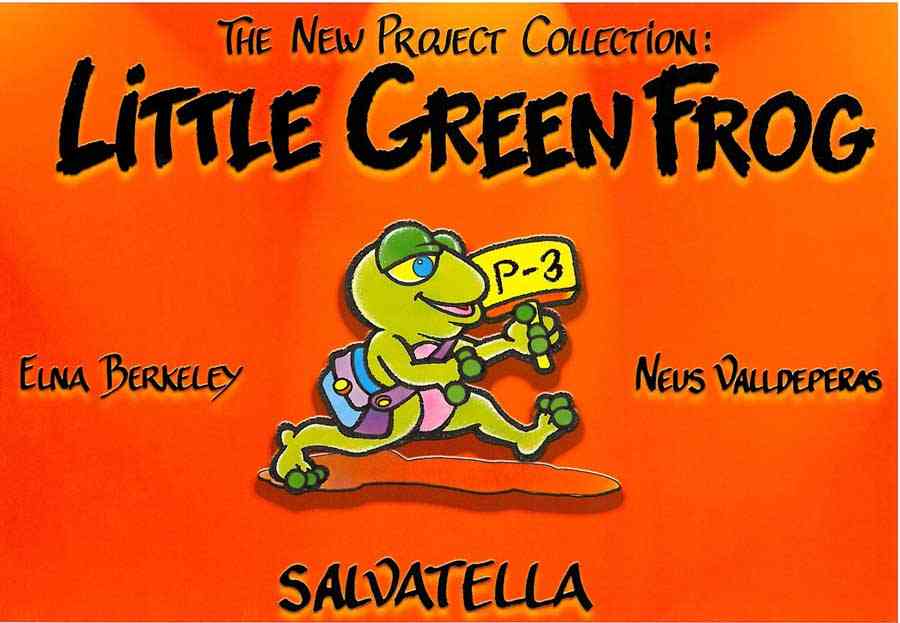 Little green frog