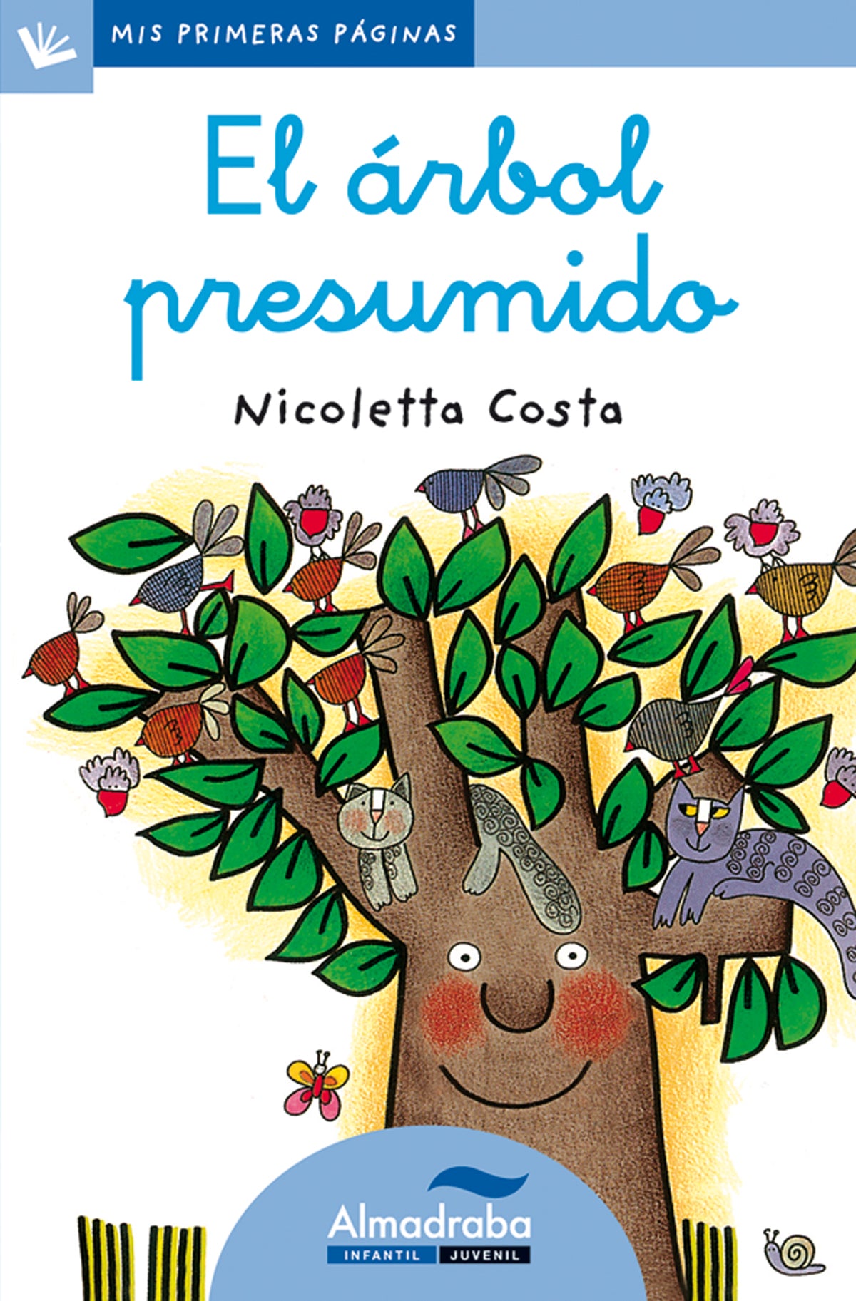 El árbol presumido (letra cursiva)