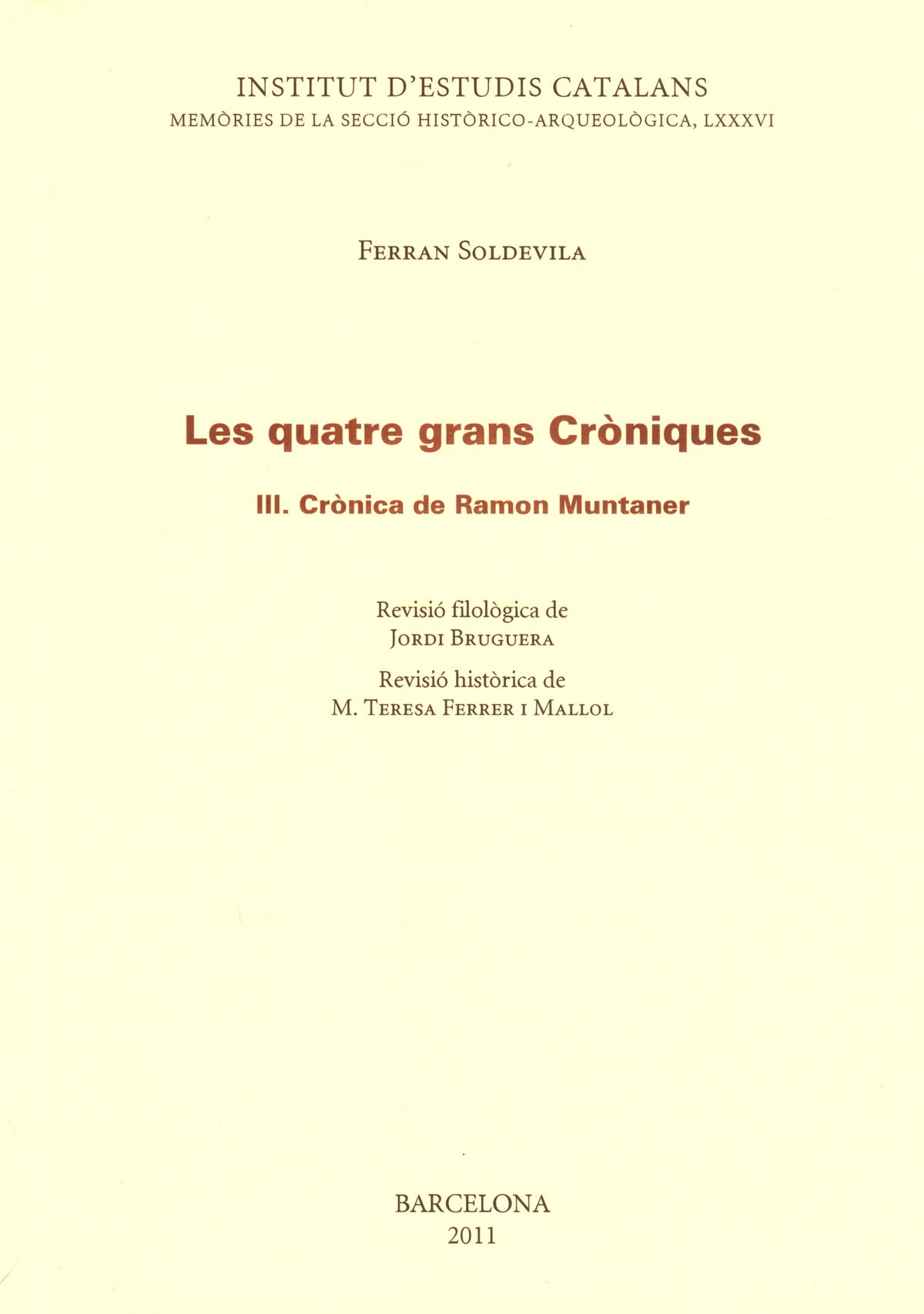 Les Quatre grans Cròniques