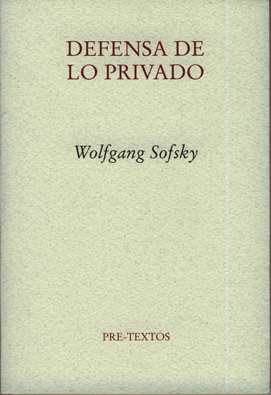 Defensa de lo privado