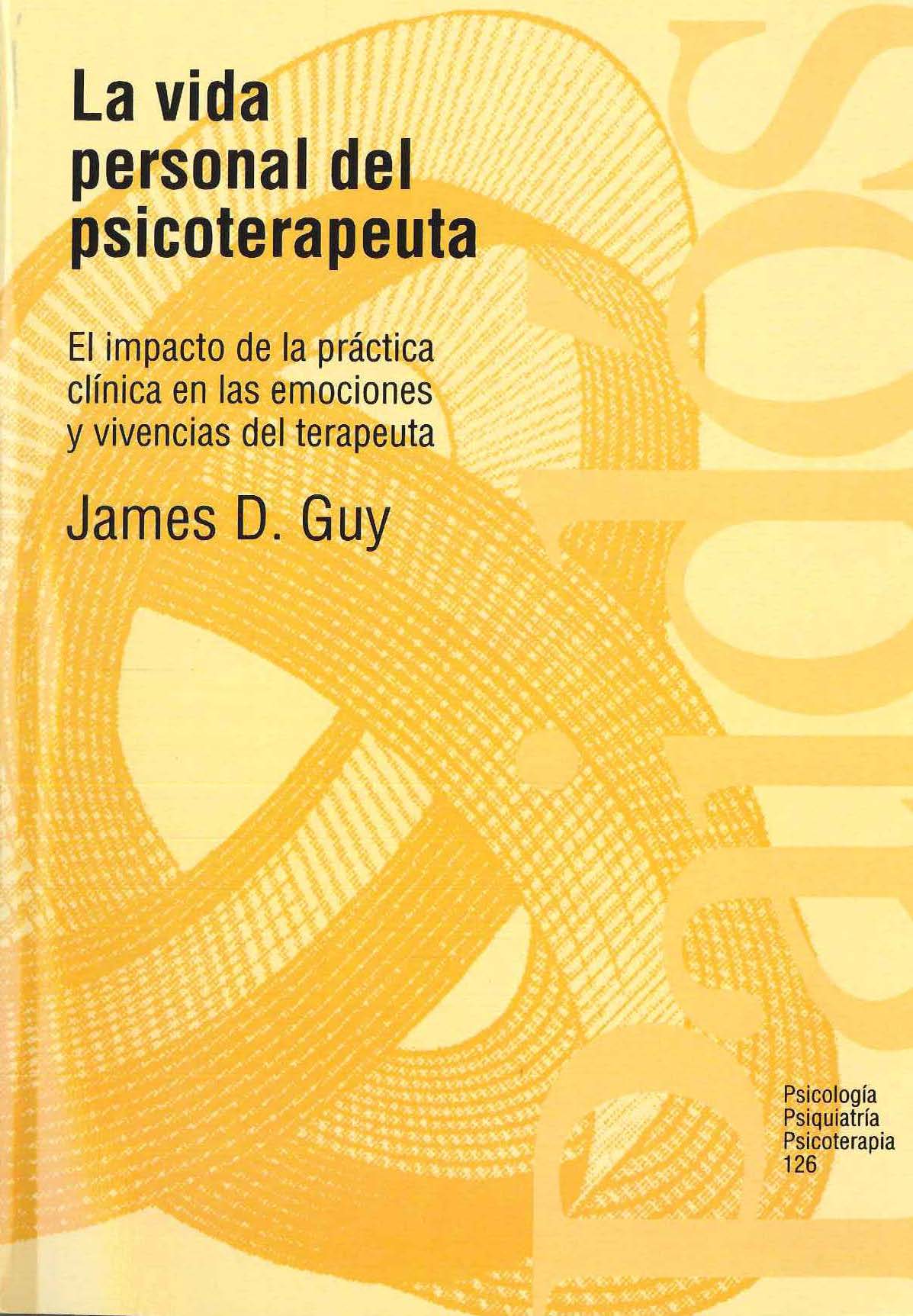 La vida personal del psicoterapeuta