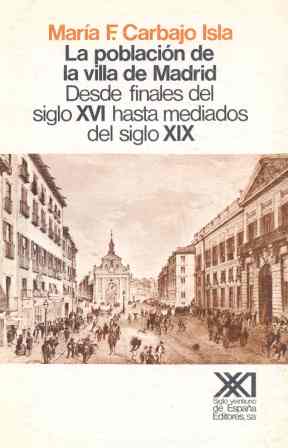 La población de la villa de Madrid