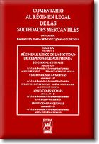 Régimen Jurídico de la Sociedad de Responsabilidad Limitada. Tomo XIV volumen 1 A