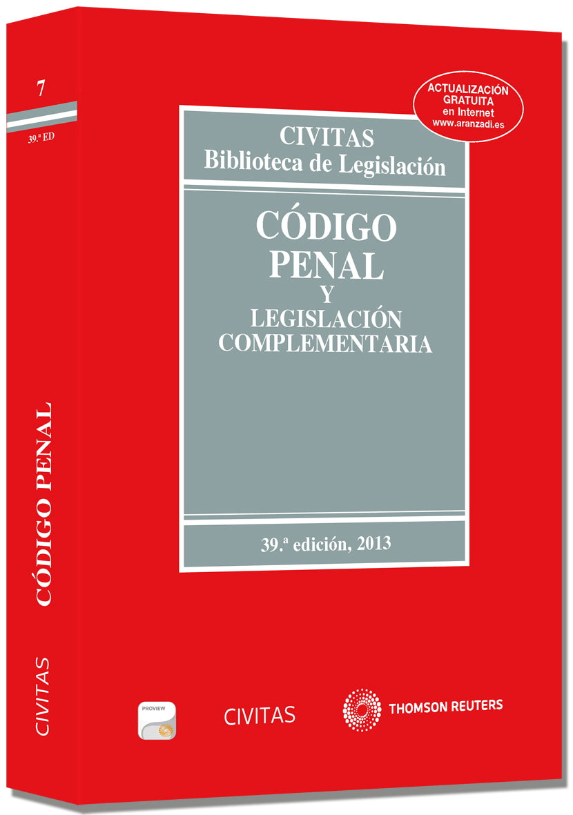 Código Penal y Legislación Complementaria (Papel + e-book)